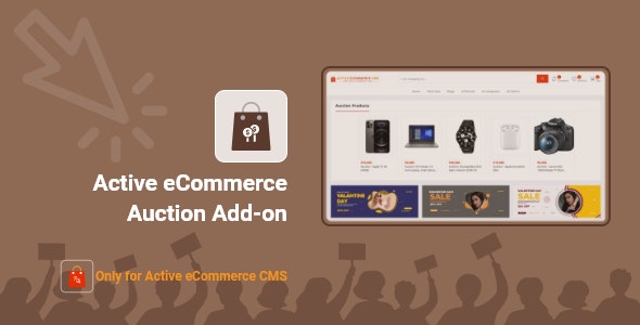 Active eCommerce Auction Add-on v1.8 – 拍卖插件