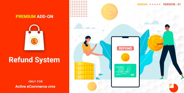 Active eCommerce Refund Add-On v1.7 – 退款系统插件