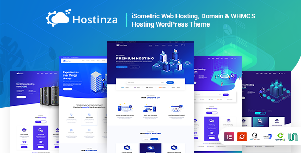 Hostinza v2.9.5 – Whmcs 虚拟主机 WordPress 主题