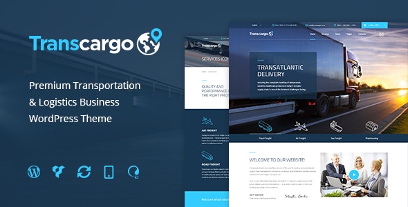 Transcargo v2.9.2 – WordPress物流运输主题