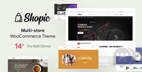 Shopic v2.2.4 –  WooCommerce WordPress 多商店主题