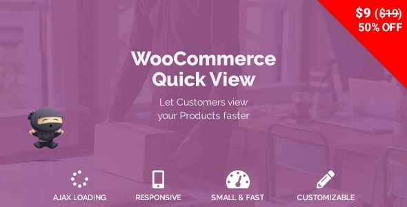 WooCommerce Quick View v1.2.10 – WooCommerce 快速查看插件