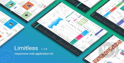 Limitless v3.0 – 高级管理面板模板