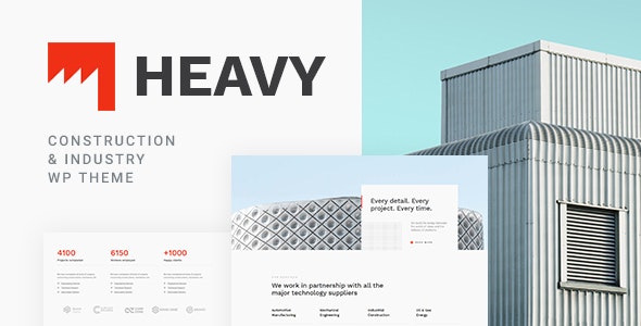 Heavy v1.0.7 – WordPress 工业主题