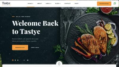 Tastyc v2.0.3 – WordPress 餐厅主题