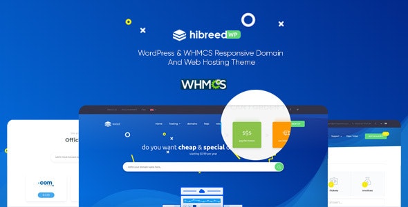 hibreed – WordPress 和 WHMCS 托管主题