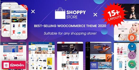 ShoppyStore v3.7.16（已汉化） – 多用途响应式WooCommerce WordPress