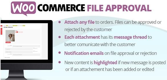 WooCommerce File Approval v7.9（已汉化） – WooCommerce 文件批准插件