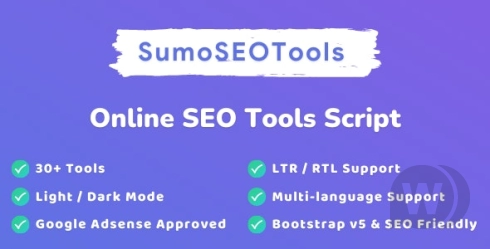 SumoSEOTools v2.0.3（已汉化） – 在线 SEO 工具源码