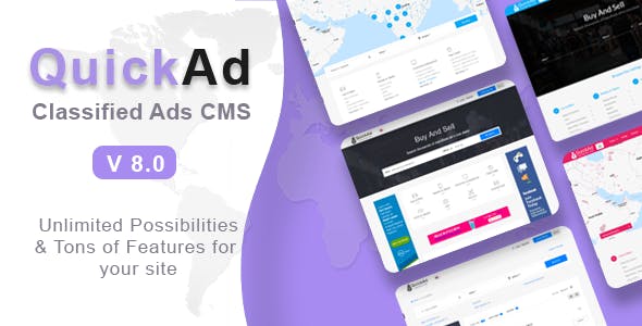 Quickad v10.2 – 分类广告 CMS PHP源码