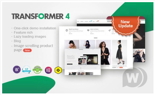 Transformer PrestaShop v4.6.0 – PrestaShop 高级响应式主题