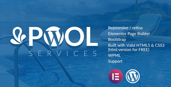 Pool Services v3.3 – WordPress Theme + RTL