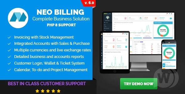 Neo Billing v8.0（已汉化） – CRM 系统