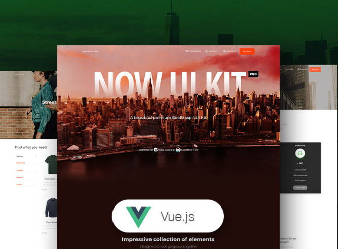 Vue Now UI Kit Pro v1.2.0