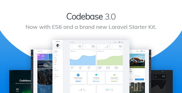 Codebase v5.7 – Bootstrap 4 管理仪表板模板和 Laravel Starter Kit