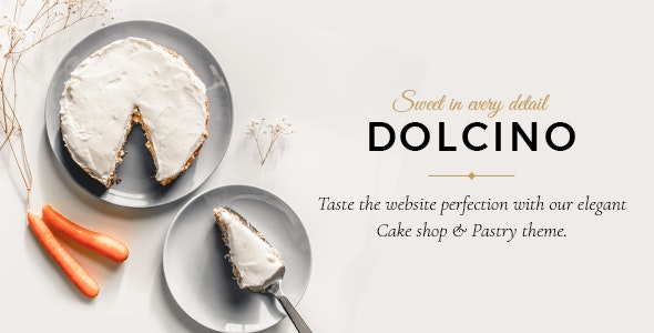 Dolcino v1.6 – WordPress 蛋糕店主题