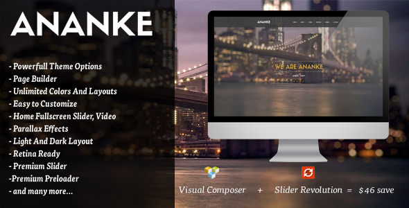 Ananke v3.9.2 – WordPress 单页主题