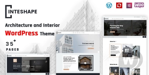 Inteshape v1.3 – WordPress 建筑和室内主题