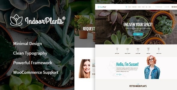 Indoor Plants v1.2.4 – WordPress 园艺主题