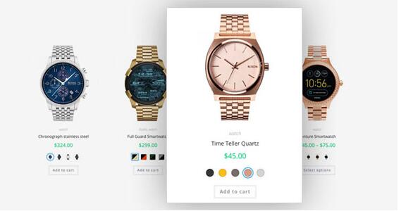 WooCommerce Variation Swatches Pro v2.1.4破解版（已汉化） – WooCommerce 变体色板插件