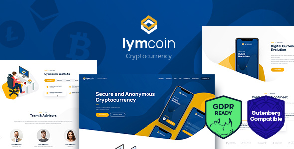 Lymcoin v1.3.10 – 加密货币 & ICO WordPress 主题