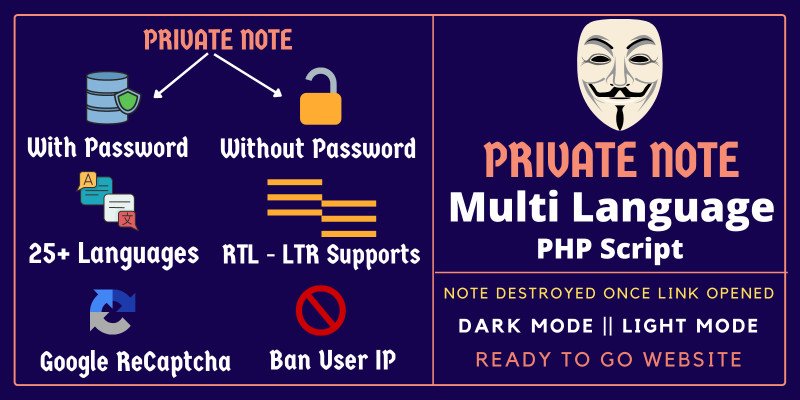 Privy – 私人笔记多语言 PHP源码