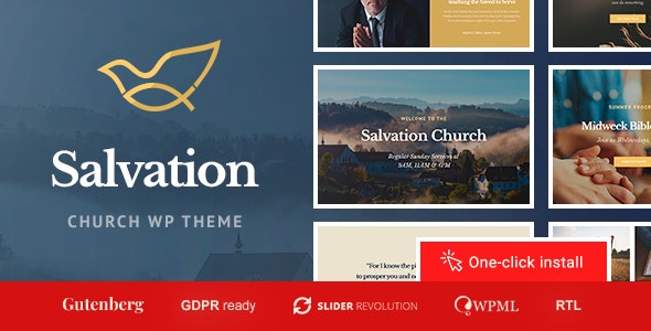 Salvation v1.1.5  – 教会与宗教 WP 主题