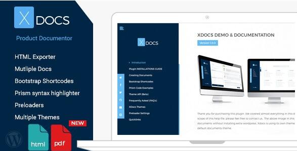 X Docs v1.1.1 – WordPress产品文档创建者