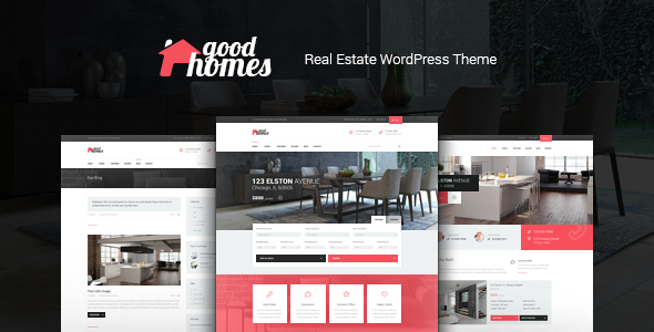 Good Homes v1.3.6 – 当代房地产 WordPress 主题