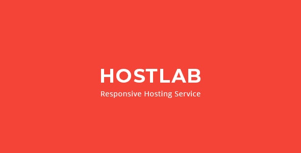 HostLab v3.6 – 使用 WHMCS 模板 3.6的响应式托管服务