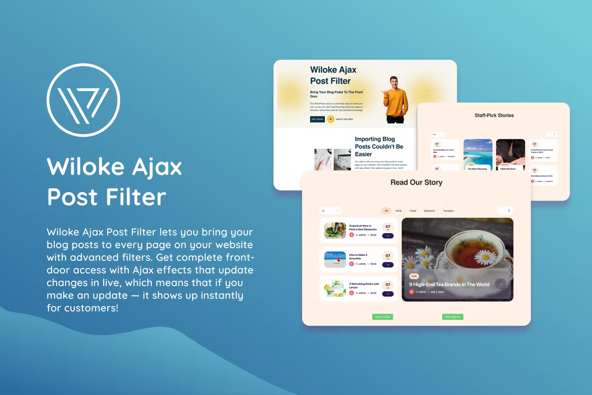 Wiloke Ajax Post Filter v1.0