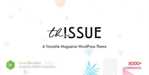 The Issue v1.6.9破解版（已汉化） – WordPres杂志主题