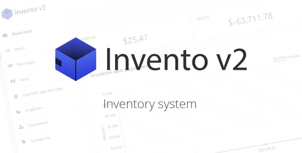 Invento v2 v1.07 – 库存系统