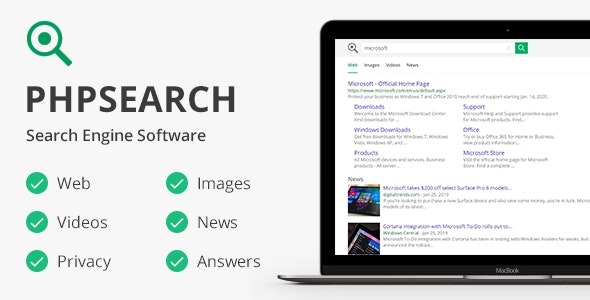 phpSearch v5.2.0 – 搜索引擎平台