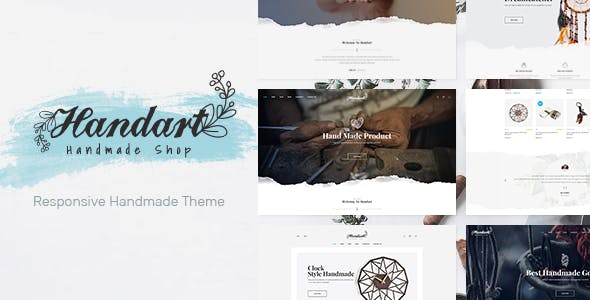 Handart v1.0.7 – WooCommerce WordPress 的手工制作主题