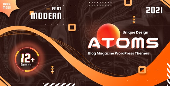 Atoms v1.3 – WordPress 杂志和博客主题