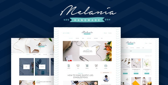 Melania v2.5 – 手工博客和商店 WordPress 主题