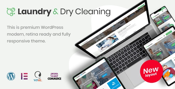 Laundry v3.7 – 干洗服务 WordPress 主题