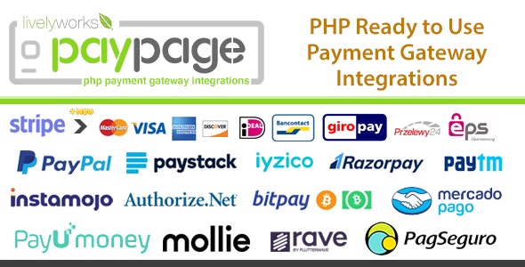 PayPage v2.0.0 – PHP 准备使用支付网关集成