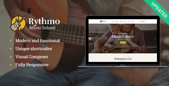 Rythmo v1.2.4 – 音乐学院 WordPress 主题