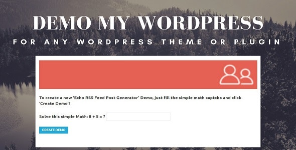 Demo My WordPress v1.0.9.1（已汉化） – Temporary WordPress Install Creator