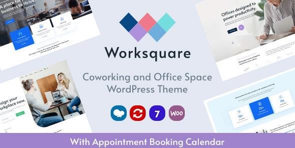 Worksquare v1.12 – 共享办公空间WordPress主题