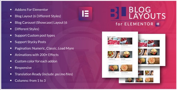 Blog Layouts for Elementor v1.7.0