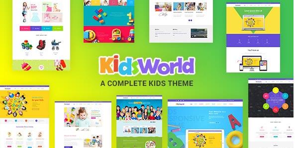 Kids Heaven v3.2 – WordPress幼儿园主题