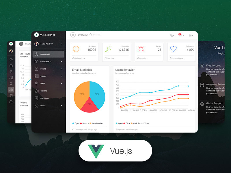 Vue Light Bootstrap Dashboard PRO v1.4.1