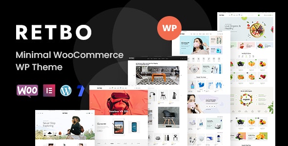 Retbo v1.2.6 – 最小的 WooCommerce WordPress 主题