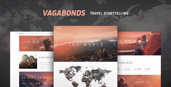 Vagabonds v1.3.5 – 个人旅游和生活方式博客主题