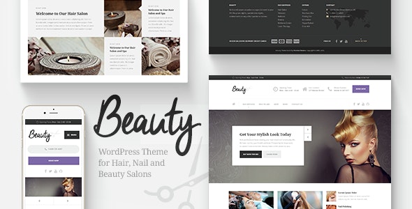 Beauty – Hair Salon & Spa WordPress Theme v1.6.6