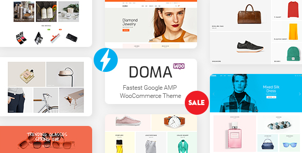 Doma v3.1.1 – Google AMP 多供应商 WooCommerce 主题