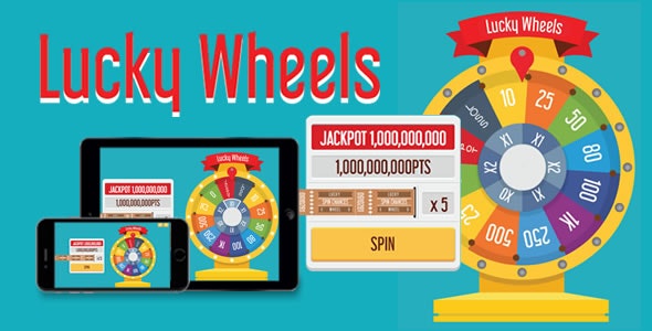 Lucky Wheels v2.5 – HTML5游戏